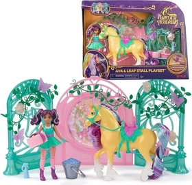 Spin Master Unicorn Academy - Ava & Einhorn Leaf Stall