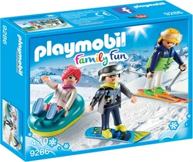 playmobil Family Fun Freizeit-Wintersportler