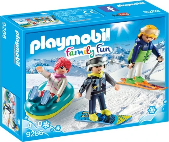 playmobil Family Fun Freizeit-Wintersportler