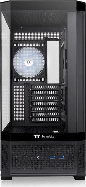 Thermaltake View 370 TG ARGB Black, schwarz, Glasfenster