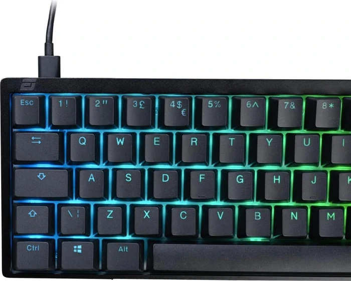 Endgame Gear KB65HE Hall Effect Gaming Tastatur, schwarz, LEDs RGB, Gateron KS-37B Magnetic, USB, UK