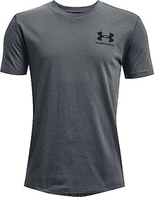 Under Armour Sportstyle Logo Funktionsshirt kurzarm pitch gray/black (Junior)
