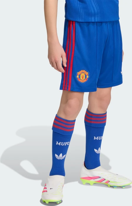 adidas Manchester United 2026/2027 Auswärtsshorts royal blue (Junior)