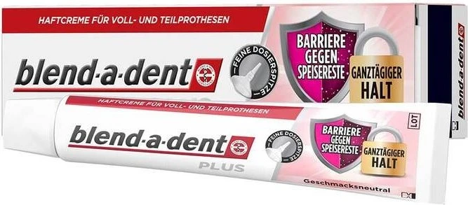 blend-a-dent Plus Barriere gegen Speisereste Haftcreme