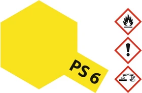Tamiya Polycarbonat Spray Color PS-6 yellow, 100ml