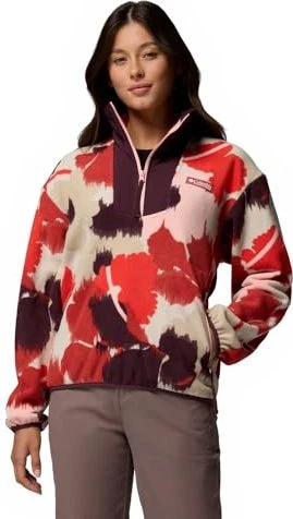 Columbia Sequoia Grove Half Zip Fleece Print Pullover (Damen)