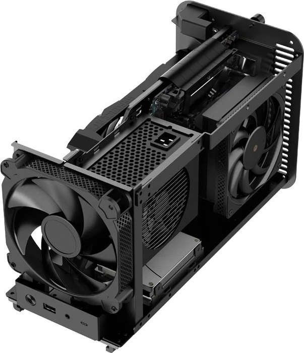 Jonsbo V11, silber, Mini-ITX
