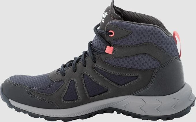 Jack Wolfskin Woodland 2 Texapore Mid dark blue/pink (Damen)