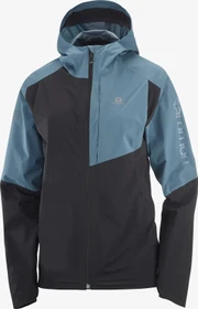 Salomon Bonatti Trail Funktionsjacke black/mallard blue/sirocco (Damen)
