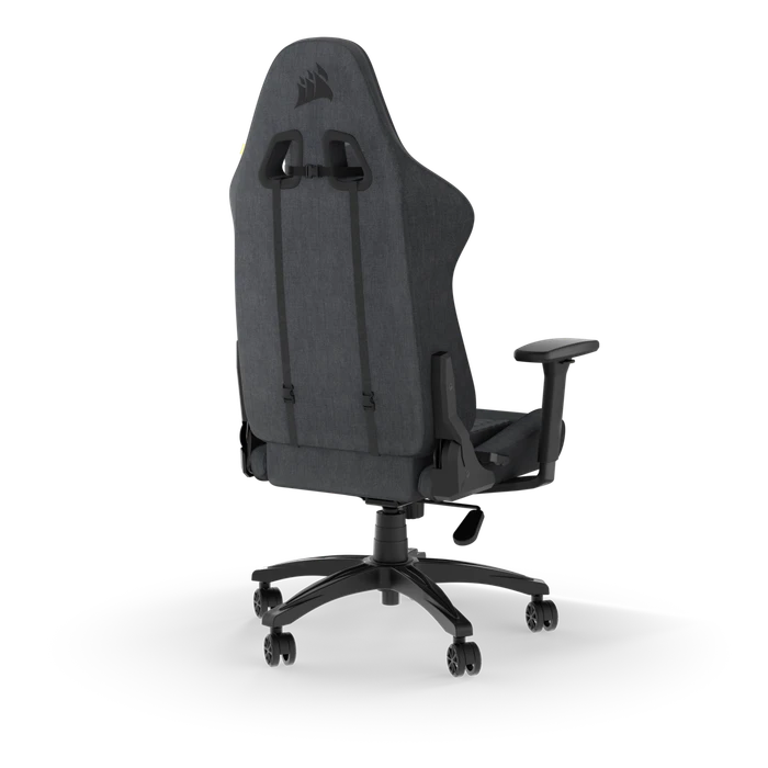 Corsair TC100 Relaxed Soft Fabric Gamingstuhl, schwarz/grau