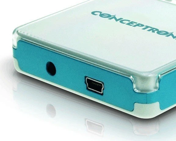 Conceptronic USB-Hub, 4x USB-A 2.0, USB 2.0 Mini-B [Buchse]