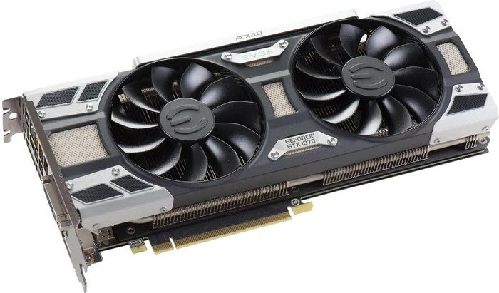 EVGA GeForce GTX 1070 SC Gaming ACX 3.0, 8GB GDDR5, DVI, HDMI, 3x DP