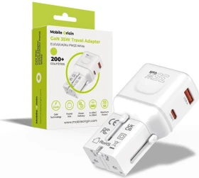 Mobile Origin GaN 35W Travel Adapter PW25 weiß