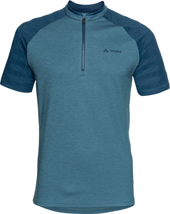 Vaude Tamaro III Trikot kurzarm blaugrau (Herren)