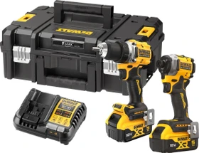DeWalt DCK2051P2T Kombopack Akku-Maschinenset inkl. Koffer + 2 Akkus 5.0Ah