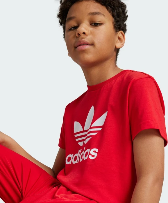 adidas Trefoil T-Shirt kurzarm better scarlet (Junior)