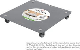 Doppler Vario Rolluntersetzer Schirmuntersetzer anthrazit