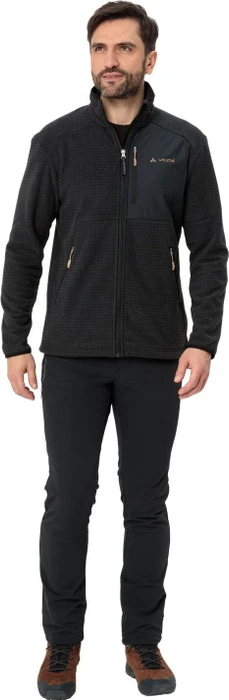 Vaude Neyland Fleece Jacke black/oat (Herren)
