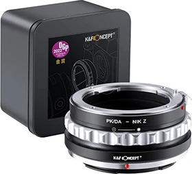 K&F Concept Adapter für Pentax PK/DA Objektiv auf Nikon Z