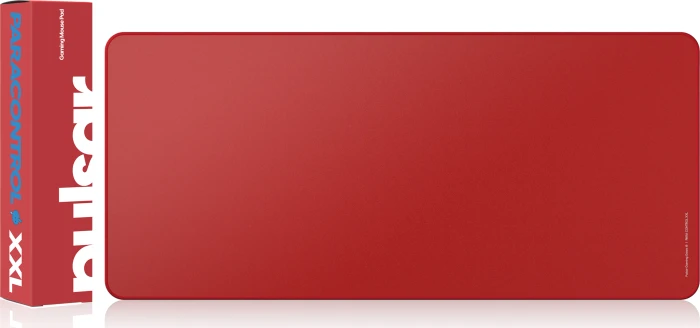 Pulsar Gaming Gears ParaControl XXL eSports Level Premium Gaming-Mauspad V2, 900x400mm, rot