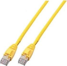 EFB Elektronik CCA Patchkabel, Cat6, U/UTP, RJ-45/RJ-45, 2m, gelb