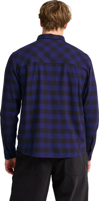 Jack Wolfskin Lite Flannel Hemd langarm check glow ink (Herren)