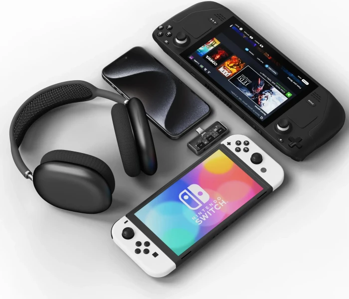 Satechi Mobile XR Hub with Audio, grau, USB-C 3.0 [Stecker]