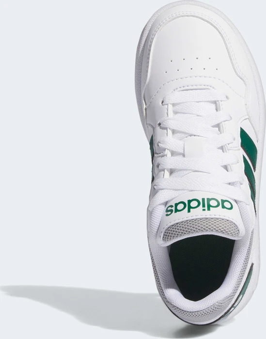 adidas Hoops 3.0 cloud white/collegiate green/grey two (Junior)