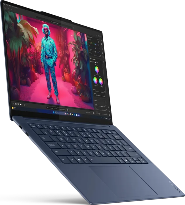 Lenovo Yoga Slim 7 14Q8X9, Cosmic Blue, Snapdragon X Elite - X1E-78-100, 32GB RAM, 1TB SSD, DE