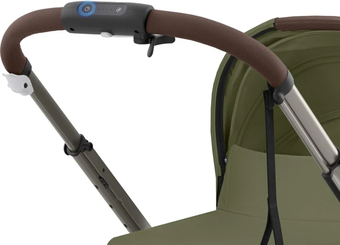 Cybex e-Gazelle S Taupe Frame moss green 2025
