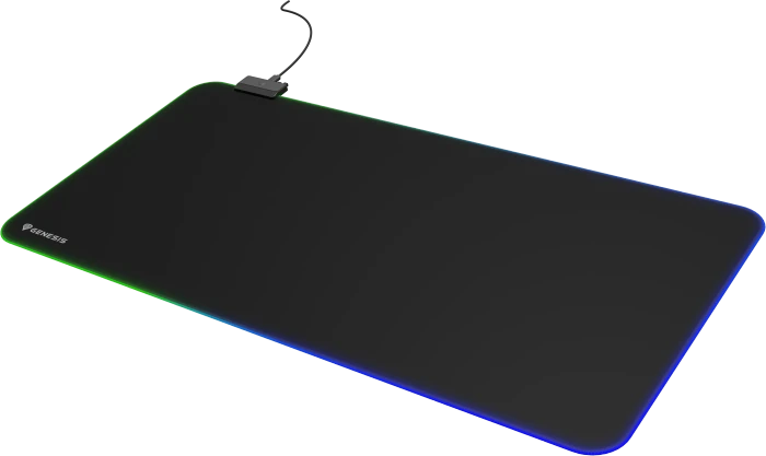 Genesis Boron 500 XXL RGB Gaming Mousepad, 800x400mm, schwarz