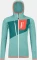 Ortovox Fleece Grid Hoody Funktionsjacke ice waterfall (Damen) Vorschaubild