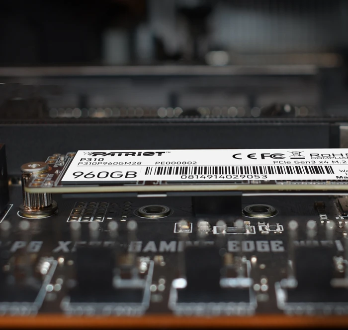 Patriot P310 960GB, M.2 2280 / M-Key / PCIe 3.0 x4