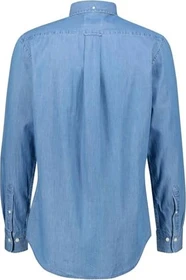 Gant Regular Fit Indigo Hemd langarm semi light blue (Herren)