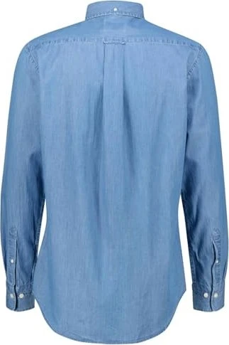 Gant Regular Fit Indigo Hemd langarm semi light blue (Herren)