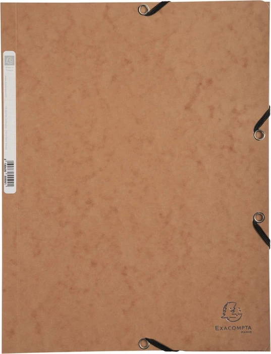 Exacompta Sammelmappe Colorspan-Karton mit Gummizug, A4, 250 Blatt