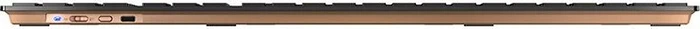 Cherry DW 9100 Slim schwarz/bronze, USB/Bluetooth, IT