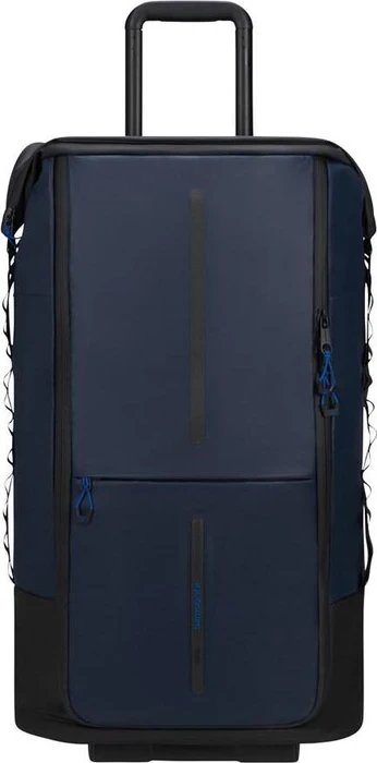 Samsonite Ecodiver Duffel mit 4 Rollen 4 in 1 faltbar 82cm blue nights