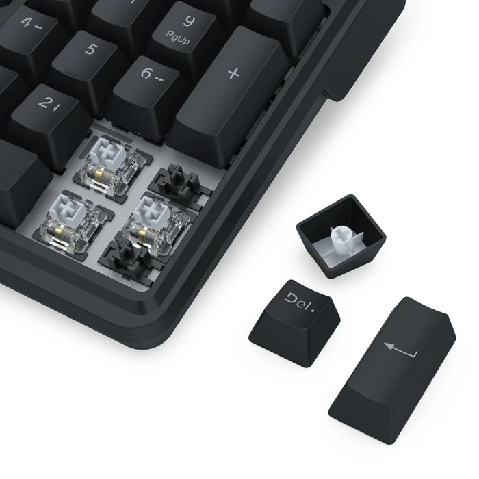 Redragon Terraflare K762 Pro Wireless, schwarz, LEDs RGB, Mint Mambo, USB/Bluetooth, US