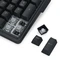 Redragon Terraflare K762 Pro Wireless, schwarz, LEDs RGB, Mint Mambo, USB/Bluetooth, US Vorschaubild