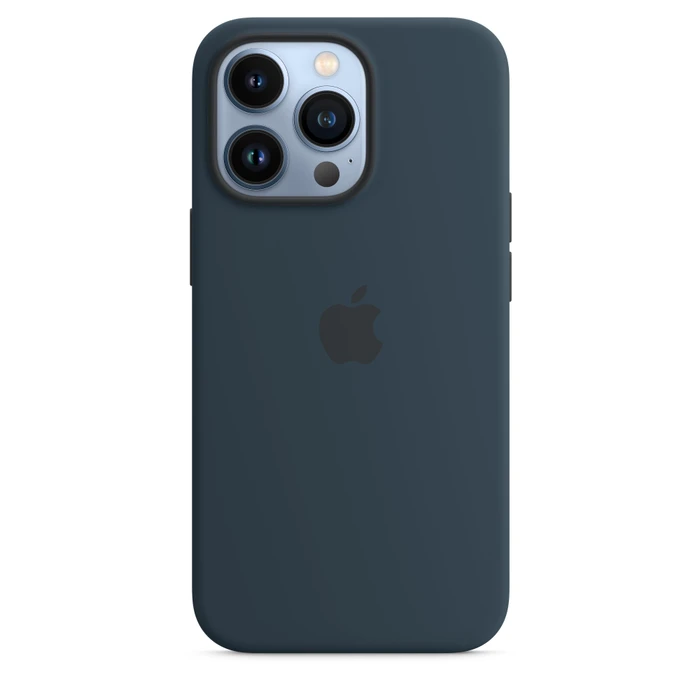 Apple Silikon Case mit MagSafe für iPhone 13 Pro abyssblau