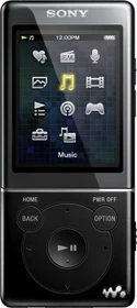 Sony NWZ-E474 8GB schwarz schwarz