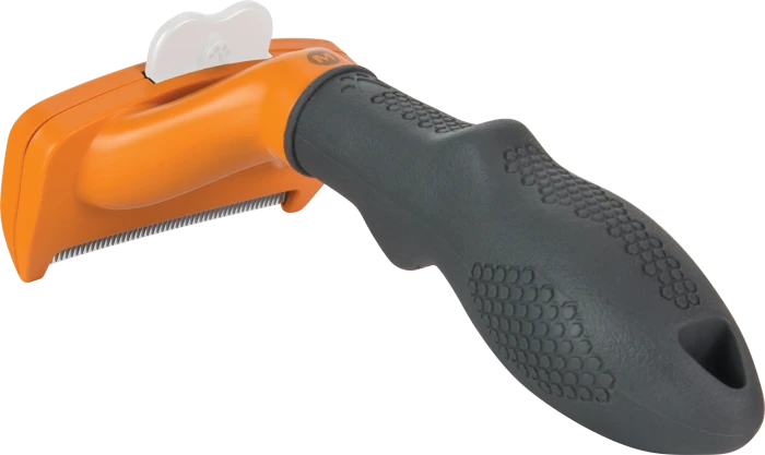 FURminator deShedding Tool für mittelgroße Hunde mit kurzem Fell, Version 2