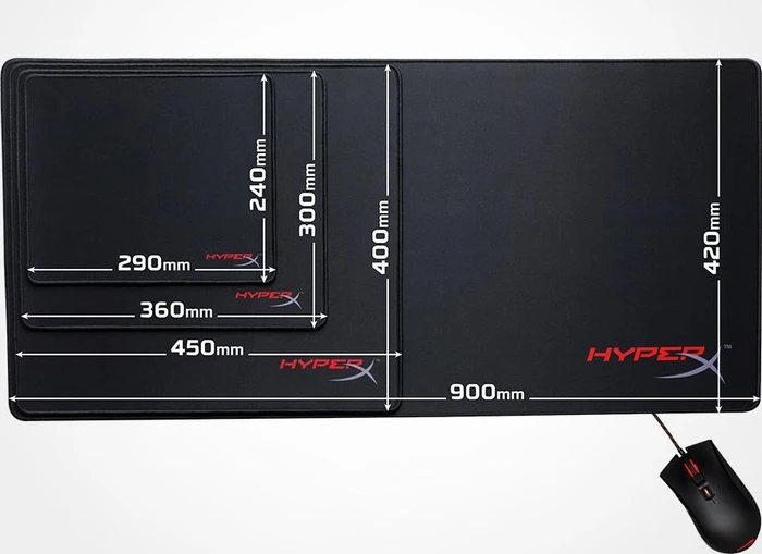 HP HyperX Fury S Pro Gaming Mousepad Large, schwarz