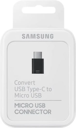 Samsung EE-GN930 Adapter USB-C 2.0 [Stecker]/USB 2.0 Micro-B [Buchse], schwarz