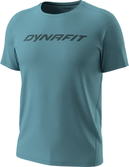 Dynafit Traverse Laufshirt kurzarm smoke blue (Herren)