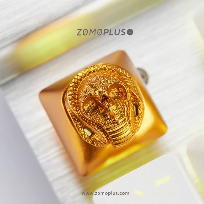 Zomoplus Fantastic Beasts Series Keycap Kobra, Aluminium, gold, 1 Taste