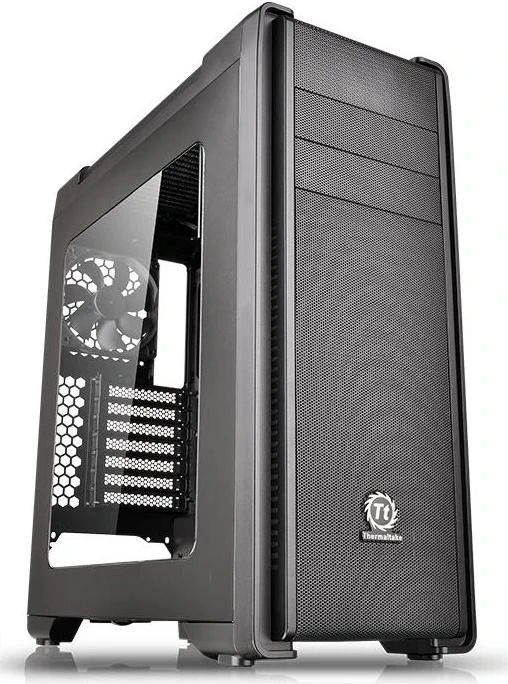 Thermaltake Versa C21 RGB, schwarz, Acrylfenster