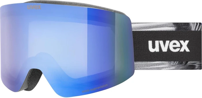 UVEX Provoqe FM black matt/mirror blue
