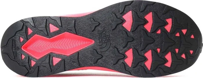 The North Face Vectiv Eminus white trail marker print/brilliant coral (Damen)
